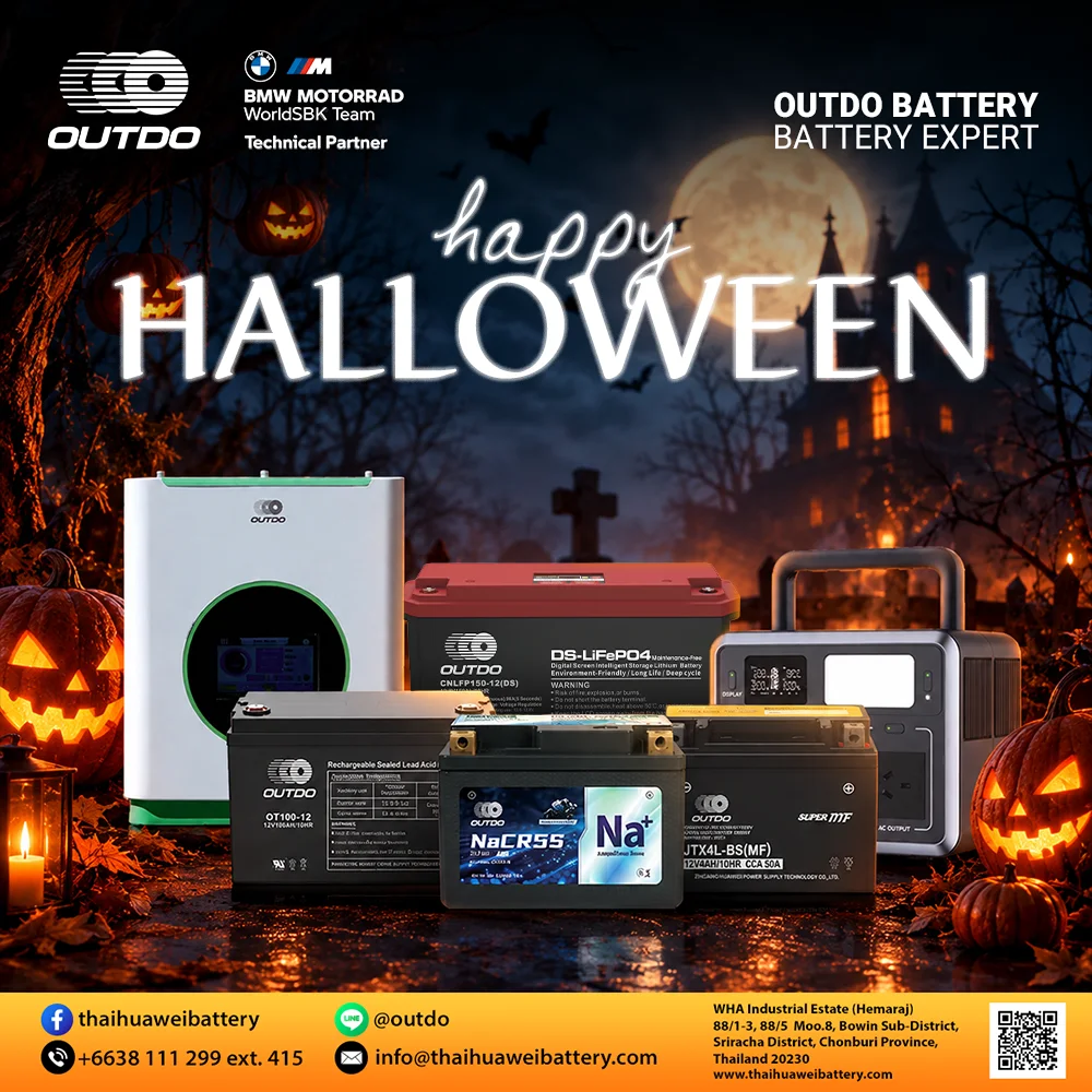 Happy Halloween 2026 from Thaihuawei Battery