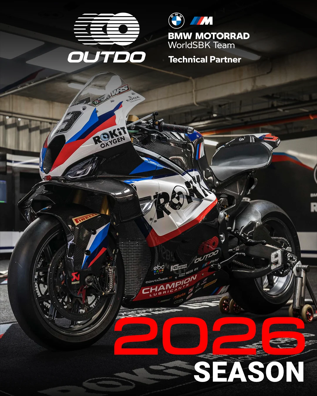 OUTDO X BMW Motorrad 2026 Season Partnership