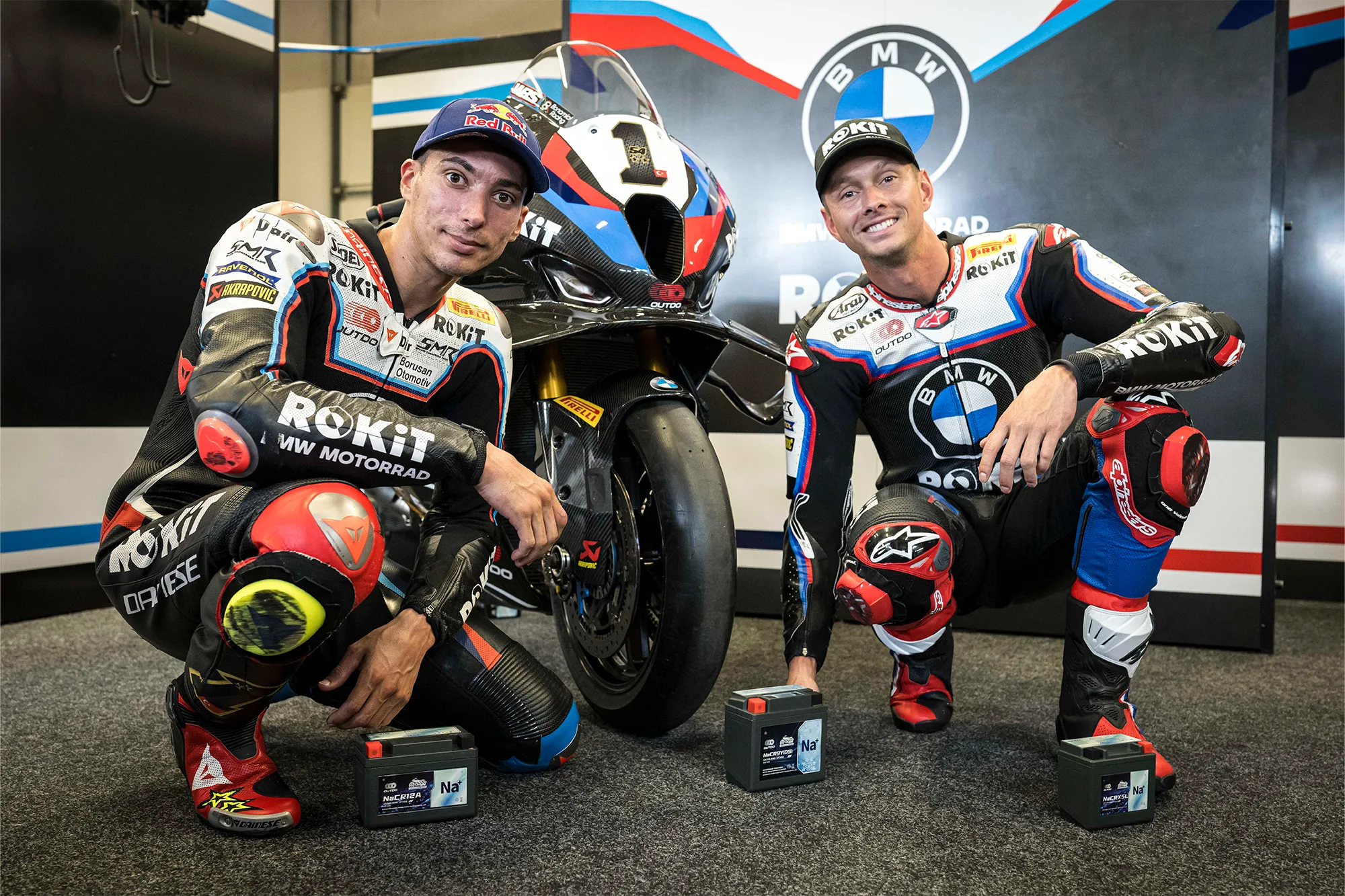OUTDO sodium-ion battery at BMW Motorrad WorldSBK 2