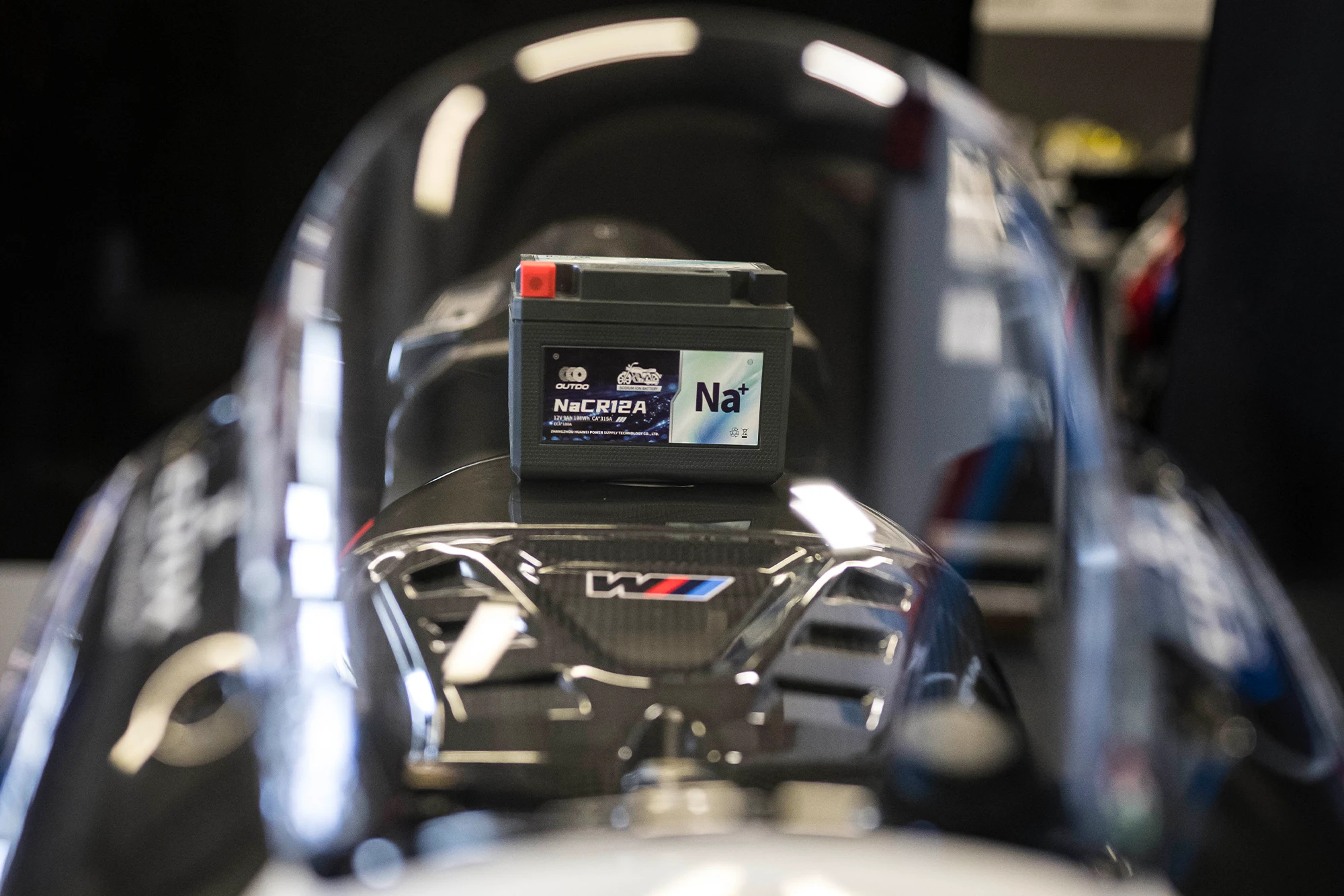 OUTDO sodium-ion battery at BMW Motorrad WorldSBK 3