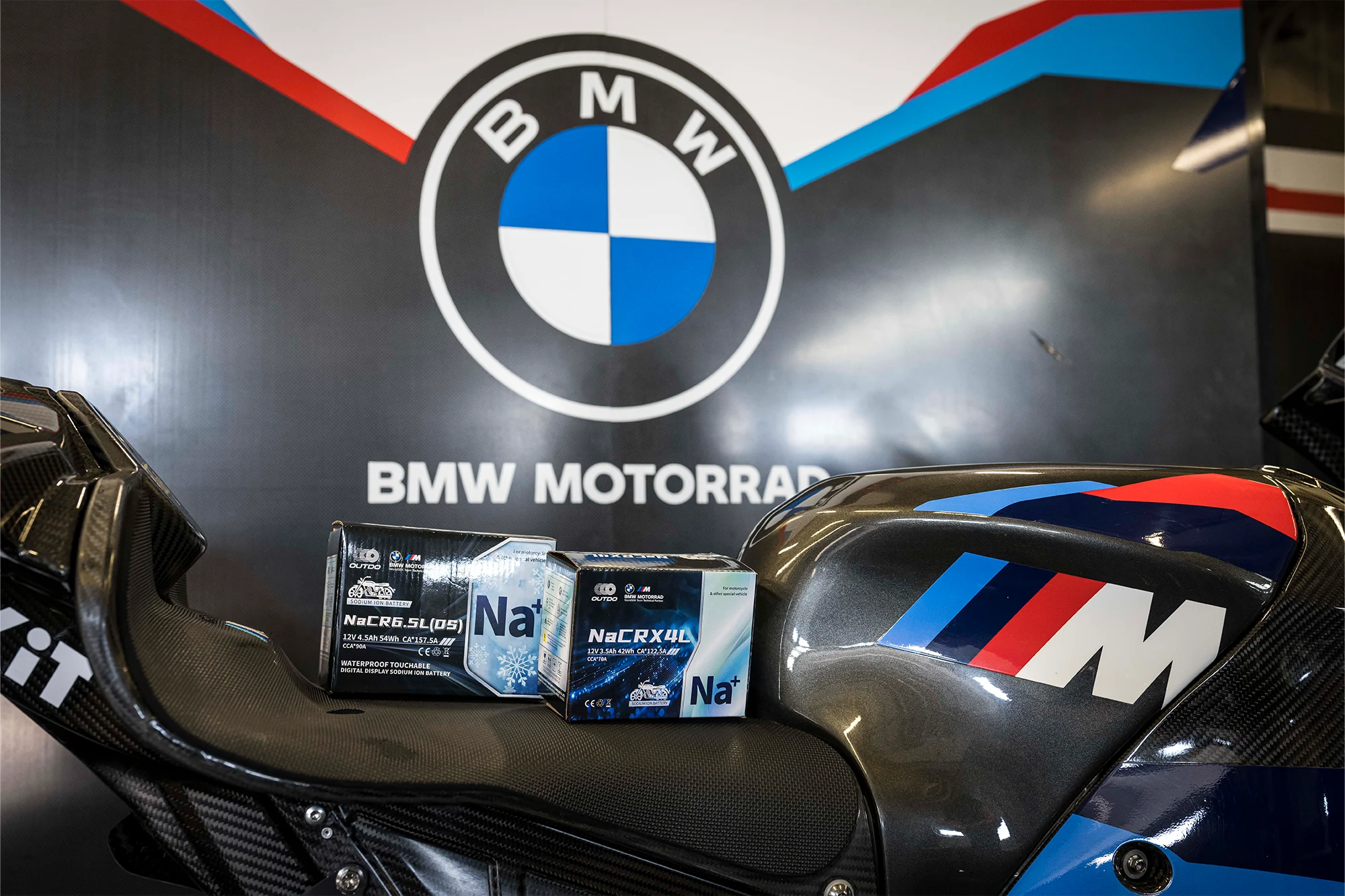 OUTDO sodium-ion battery at BMW Motorrad WorldSBK 5