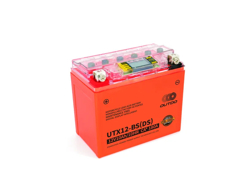 UTX12-BS(DS) 12V 10Ah DS-iGEL digital motorcycle battery