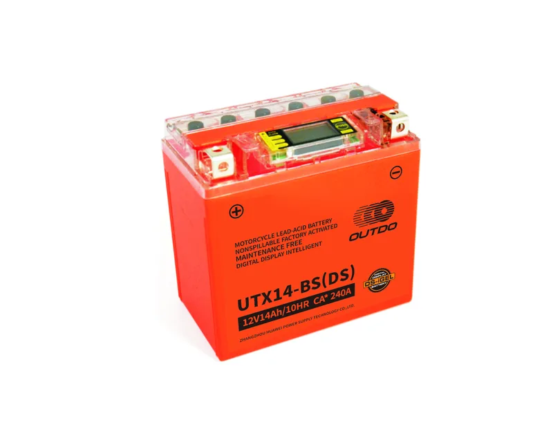 UTX14-BS(DS) 12V 12Ah DS-iGEL digital motorcycle battery
