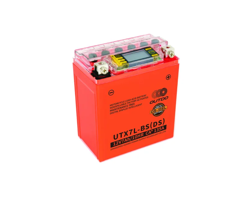 UTX7L-BS(DS) 12V 7Ah DS-iGEL digital motorcycle battery