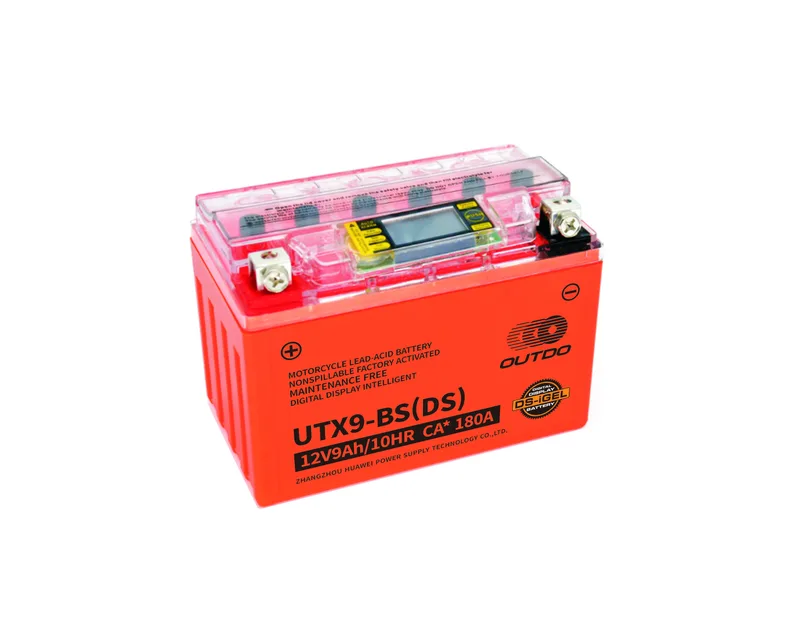 UTX9-BS(DS) 12V 9Ah DS-iGEL digital motorcycle battery