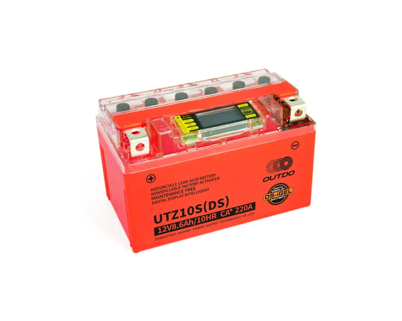 UTZ10S(DS) 12V 8.6Ah DS-iGEL digital motorcycle battery