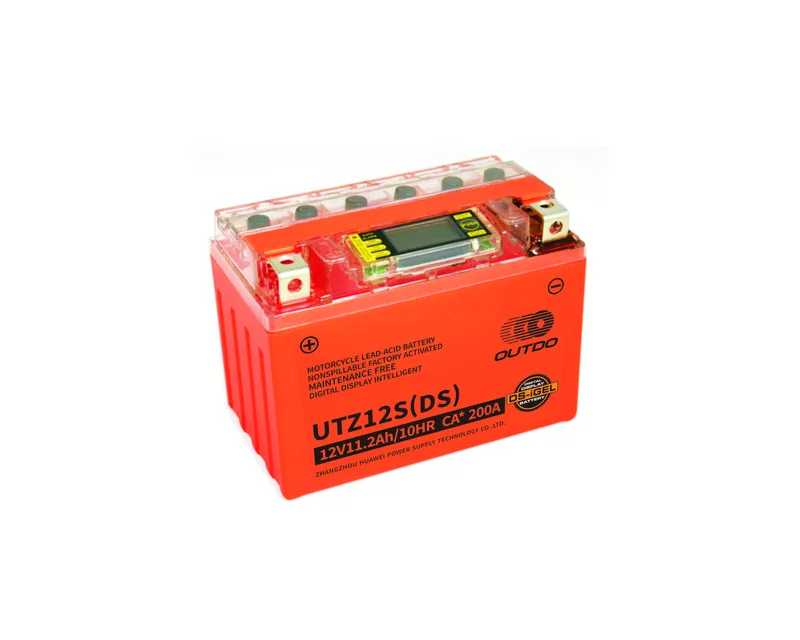 UTZ12S(DS) 12V 11.2Ah DS-iGEL digital motorcycle battery