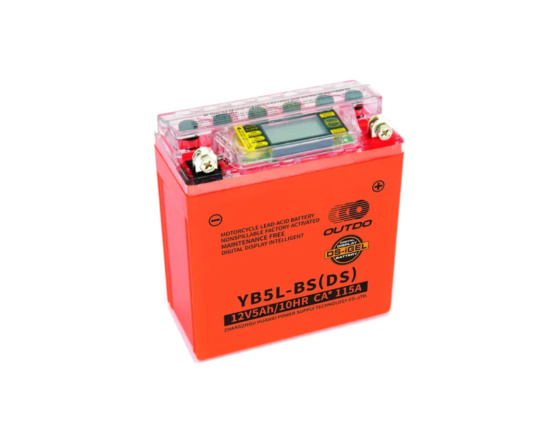 YB5L-BS(DS) 12V 5Ah DS-iGEL digital motorcycle battery