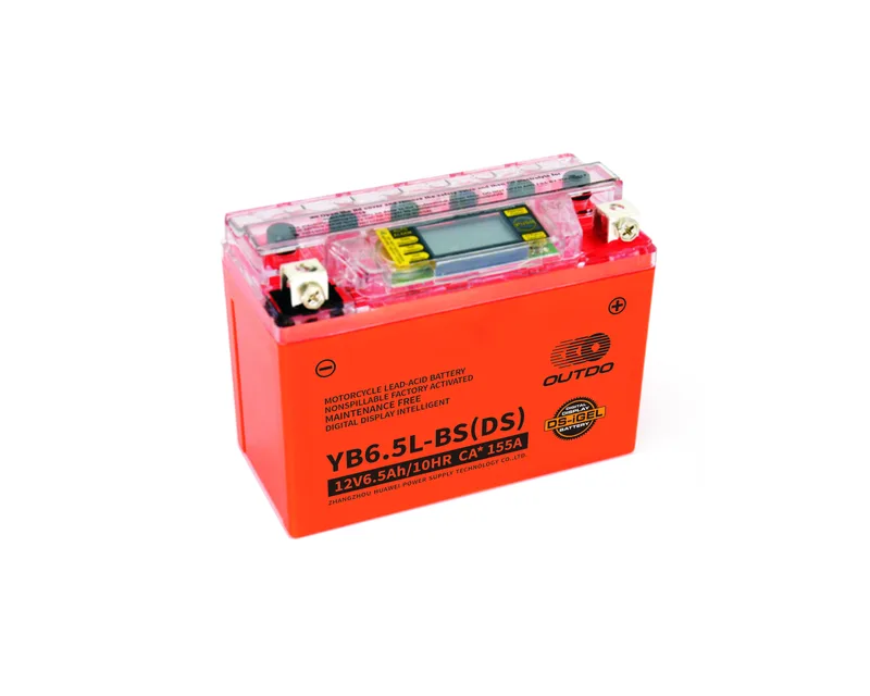 YB6.5L-BS(DS) 12V 6.5Ah DS-iGEL digital motorcycle battery