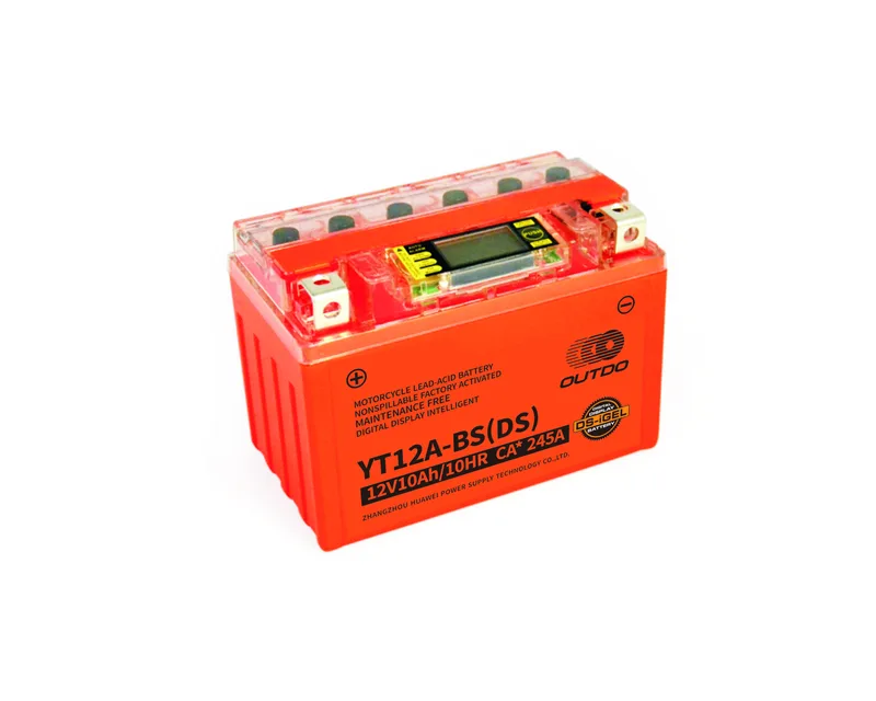 YT12A-BS(DS) 12V 9.5Ah DS-iGEL digital motorcycle battery