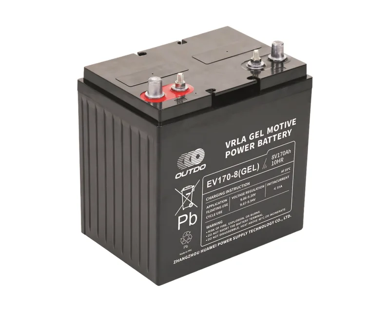 EV170-8(GEL) 8V 170Ah electric vehicle battery
