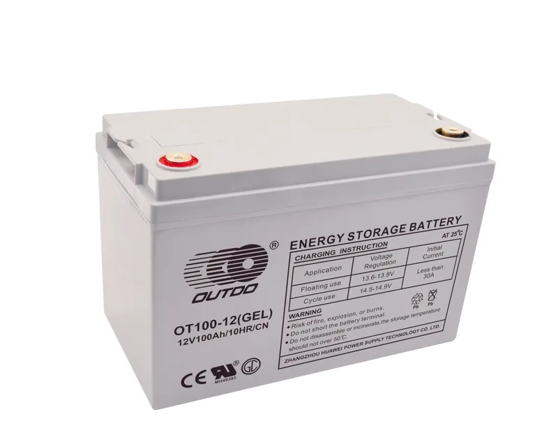 OT100-12(GEL)/CN 12V 100Ah sealed lead-acid battery