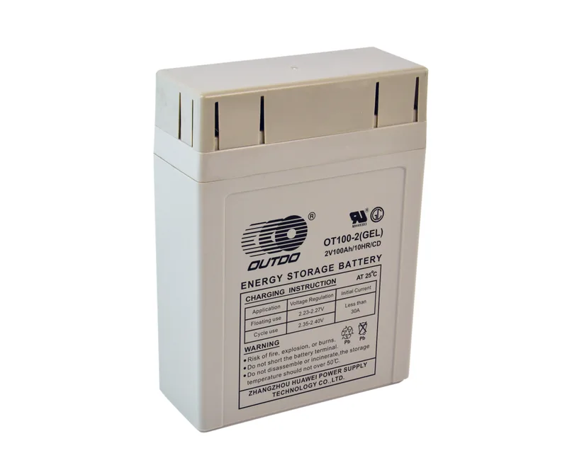 OT100-2(GEL)/CD 2V 100Ah sealed lead-acid battery
