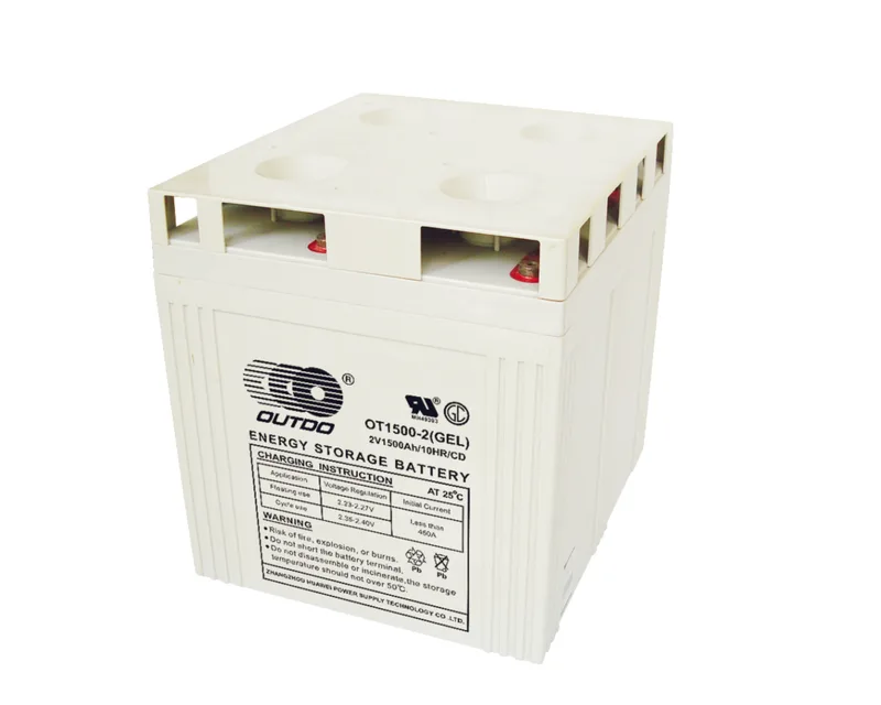 OT1500-2(GEL)/CD 2V 1500Ah sealed lead-acid battery