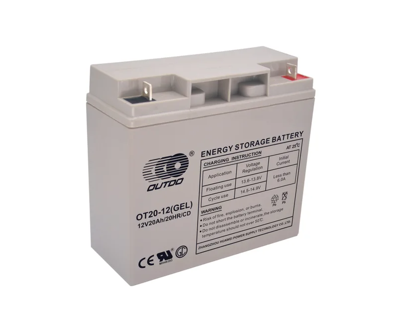 OT20-12(GEL)/CD 12V 20Ah sealed lead-acid battery