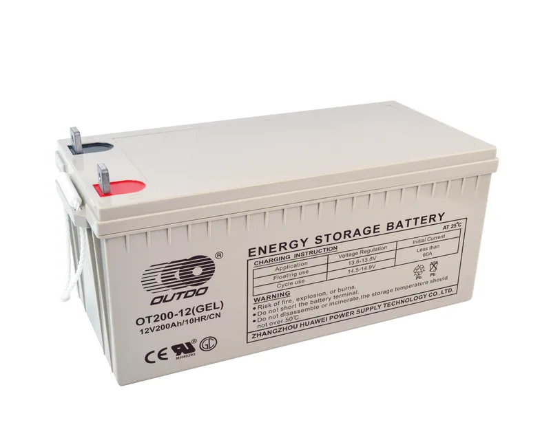 OT200-12(GEL)/CN 12V 200Ah sealed lead-acid battery