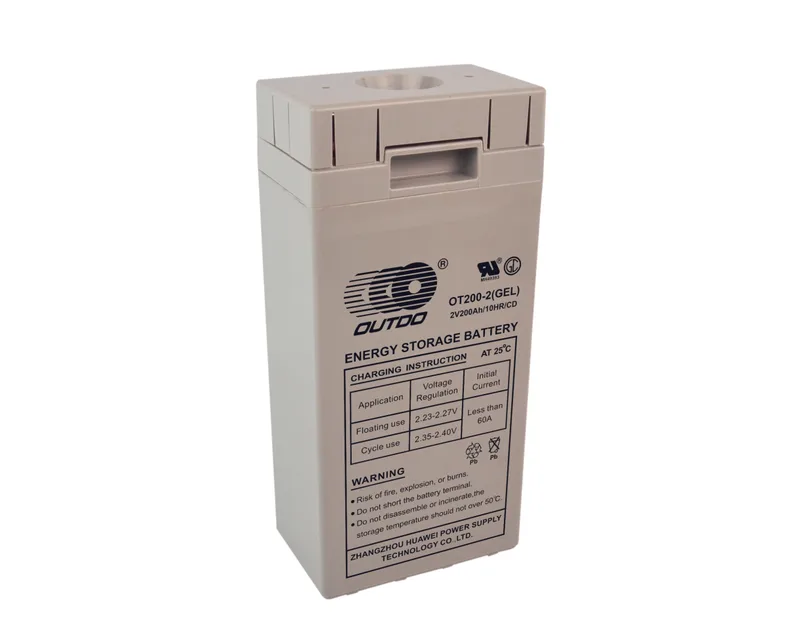 OT200-2(GEL)/CD 2V 200Ah sealed lead-acid battery