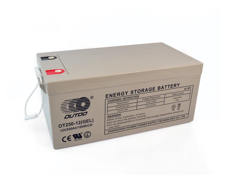 OT250-12(GEL)/CD 12V 250Ah sealed lead-acid battery
