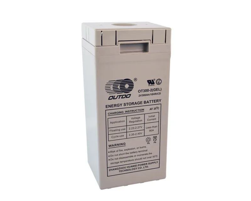 OT300-2(GEL)/CD 2V 300Ah sealed lead-acid battery