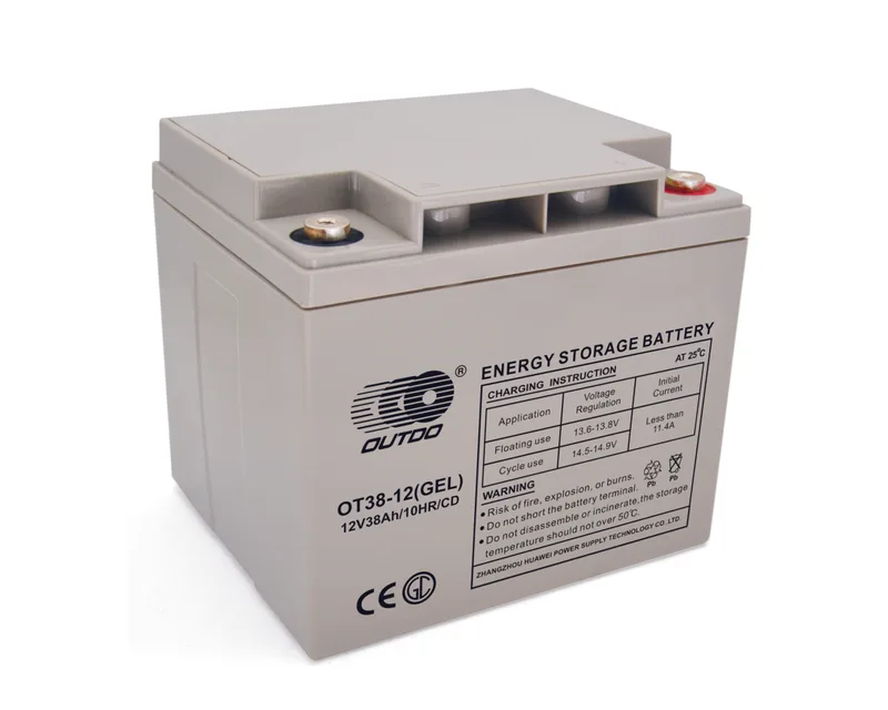 OT38-12(GEL)/CD 12V 40Ah sealed lead-acid battery