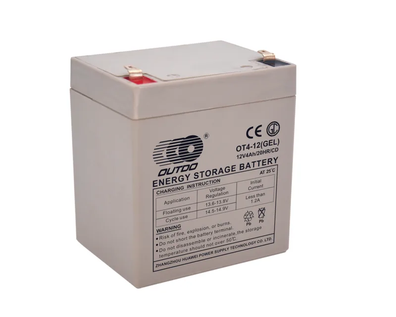 OT4-12(GEL)/CD 12V 4Ah sealed lead-acid battery