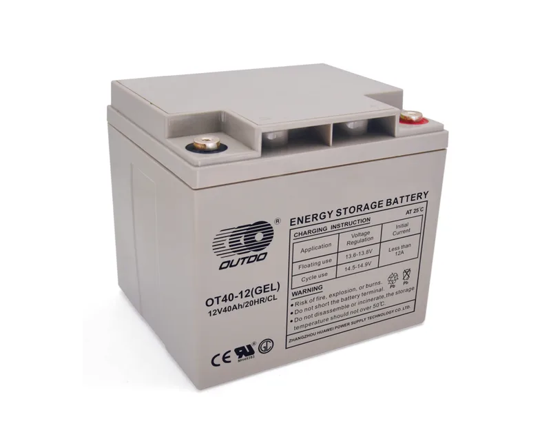 OT40-12(GEL)/CL 12V 40Ah sealed lead-acid battery