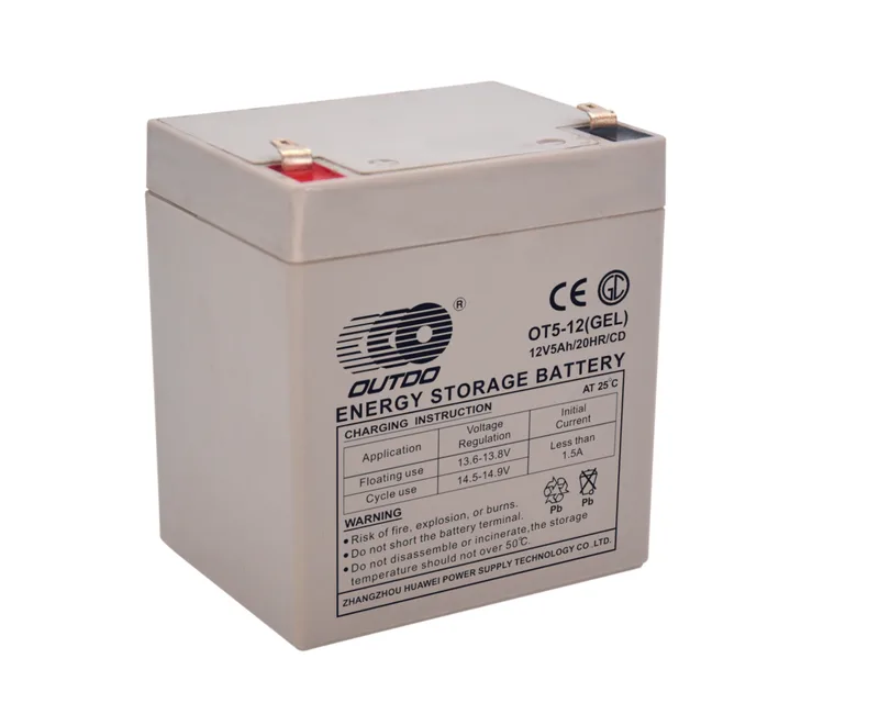 OT5-12(GEL)/CD 12V 5Ah sealed lead-acid battery