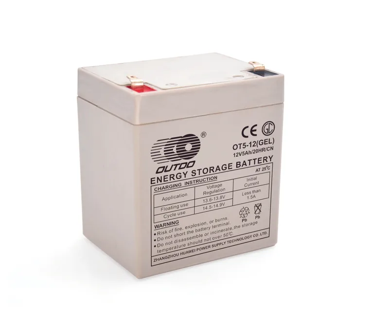 OT5-12(GEL)/CN 12V 5Ah sealed lead-acid battery