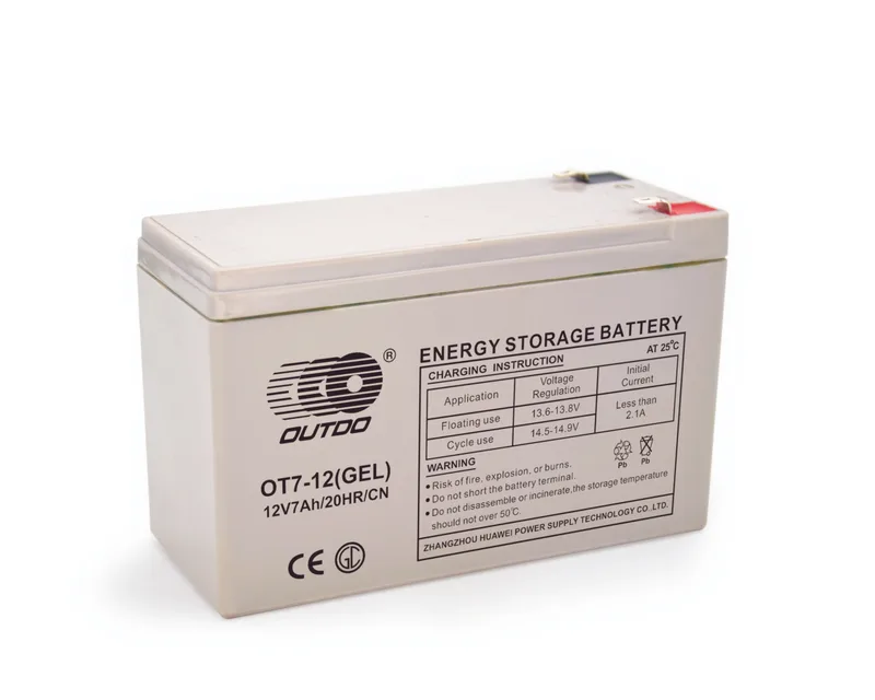 OT7-12(GEL)/CN 12V 7Ah sealed lead-acid battery
