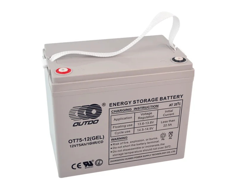 OT75-12(GEL)/CD 12V 75Ah sealed lead-acid battery
