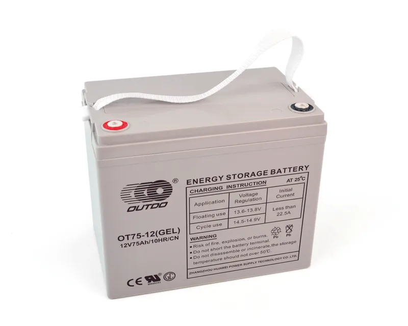 OT75-12(GEL)/CN 12V 75Ah sealed lead-acid battery