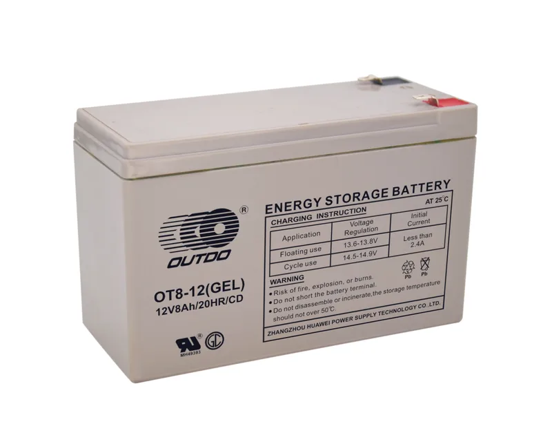 OT8-12(GEL)/CD 12V 8Ah sealed lead-acid battery