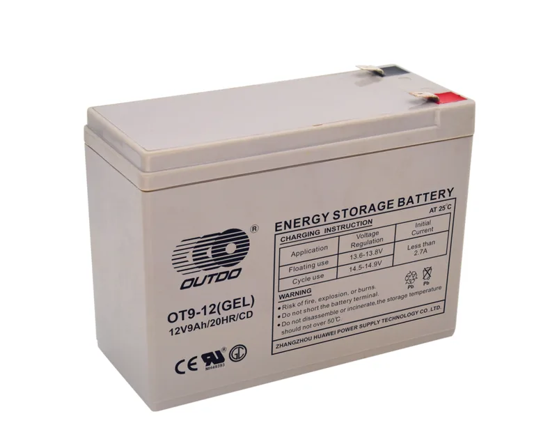 OT9-12(GEL)/CD 12V 9Ah sealed lead-acid battery