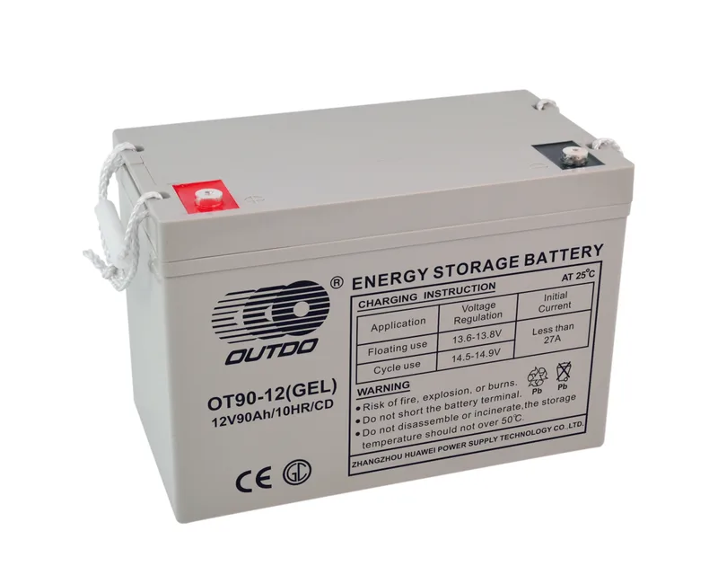 OT90-12(GEL)/CD 12V 90Ah sealed lead-acid battery