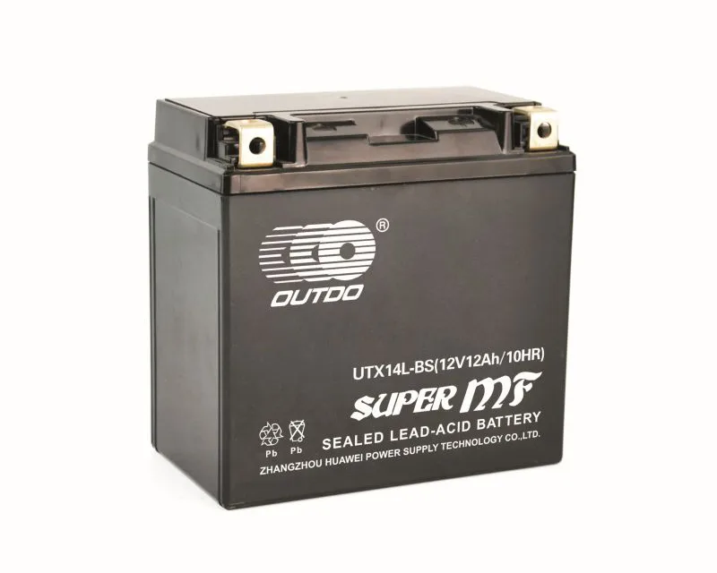 UTX14L-BS(MF) 12V 12Ah maintenance-free motorcycle battery