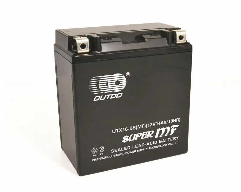 UTX16-BS(MF) 12V 14Ah maintenance-free motorcycle battery