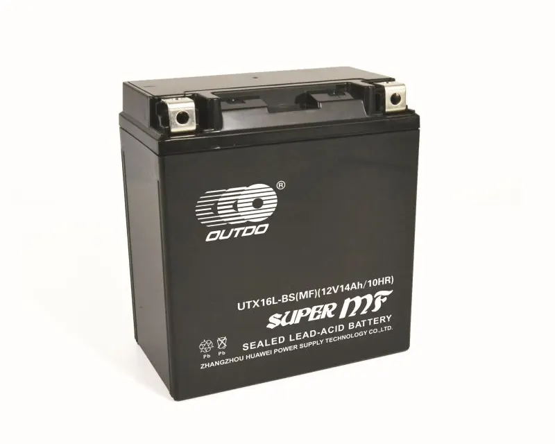 UTX16L-BS(MF) 12V 14Ah maintenance-free motorcycle battery