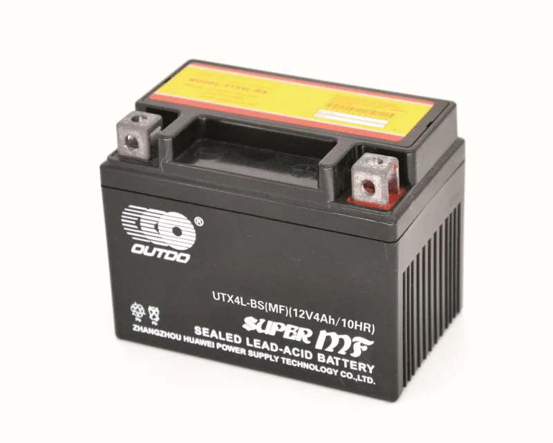 UTX4L-BS(MF) 12V 4Ah maintenance-free motorcycle battery
