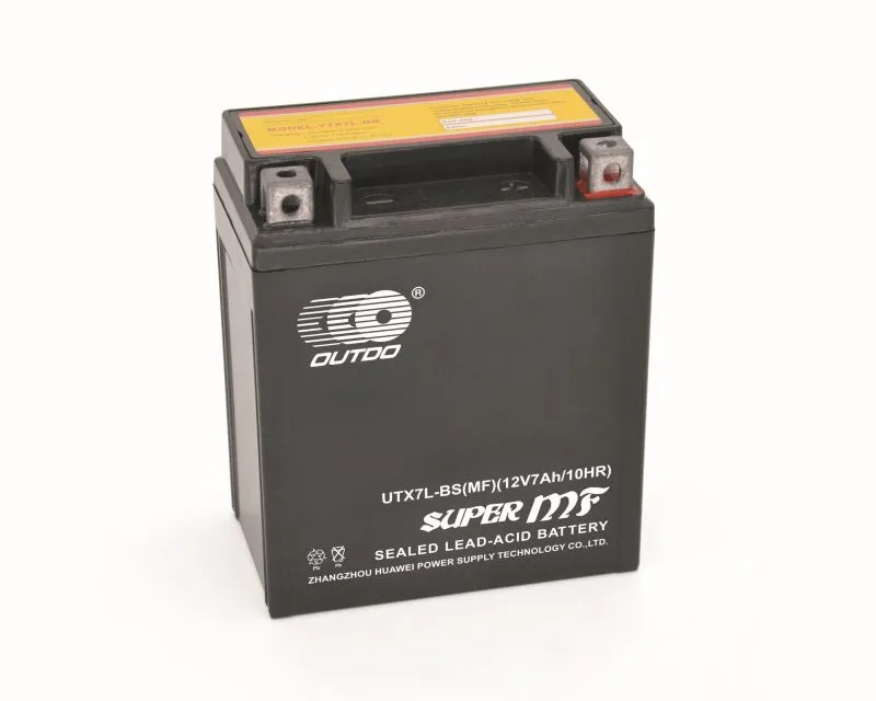 UTX7L-BS(MF) 12V 7Ah maintenance-free motorcycle battery