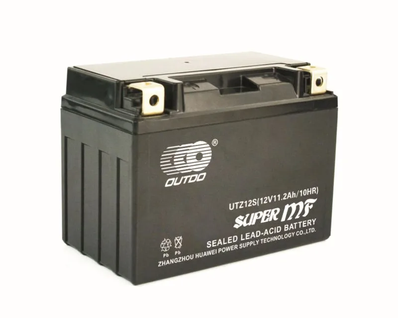 UTZ12S(MF) 12V 11.2Ah maintenance-free motorcycle battery