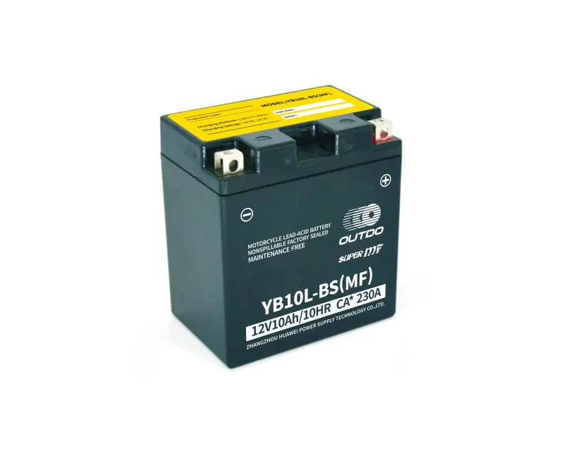 YB10L-BS(MF) 12V 10Ah maintenance-free motorcycle battery