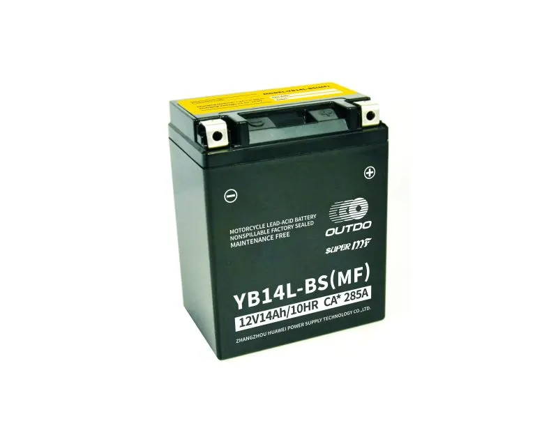 YB14L-BS(MF) 12V 14Ah maintenance-free motorcycle battery