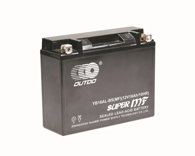 YB16AL-BS(MF) 12V 16Ah maintenance-free motorcycle battery