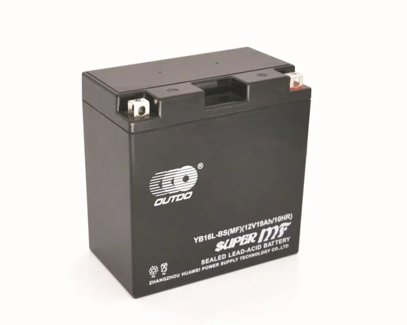 YB16L-BS(MF) 12V 19Ah maintenance-free motorcycle battery