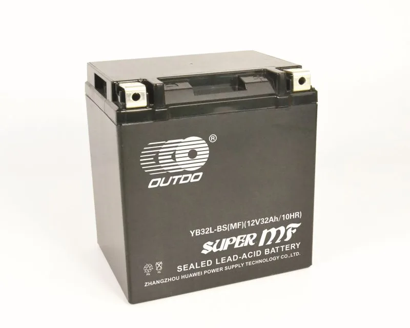 YB32L-BS(MF) 12V 32Ah maintenance-free motorcycle battery