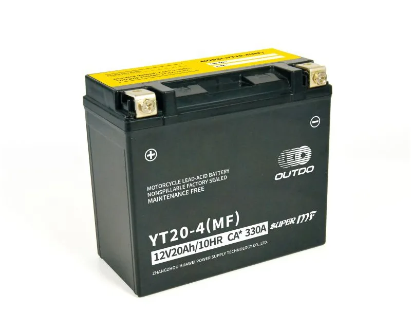 YT20-4(MF) 12V 18Ah maintenance-free motorcycle battery
