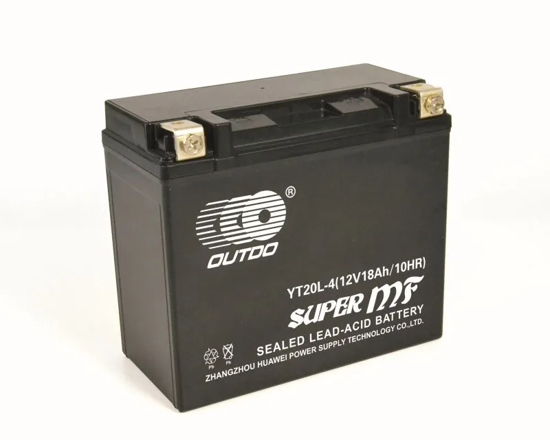YT20L-4(MF) 12V 18Ah maintenance-free motorcycle battery