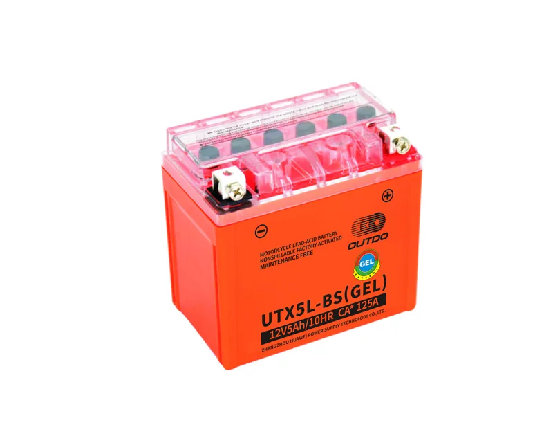UTX5L-BS(GEL) 12V 5Ah GEL motorcycle battery