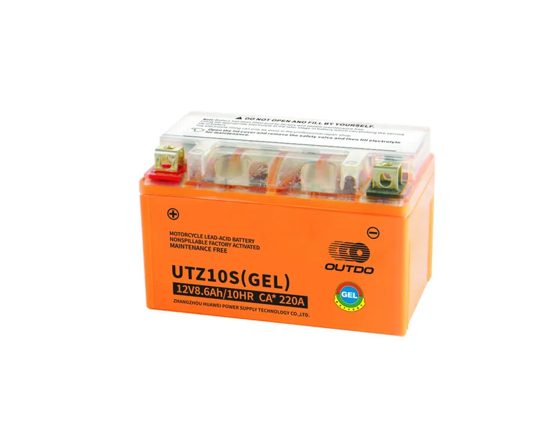 UTZ10S(GEL) 12V 8.6Ah GEL motorcycle battery