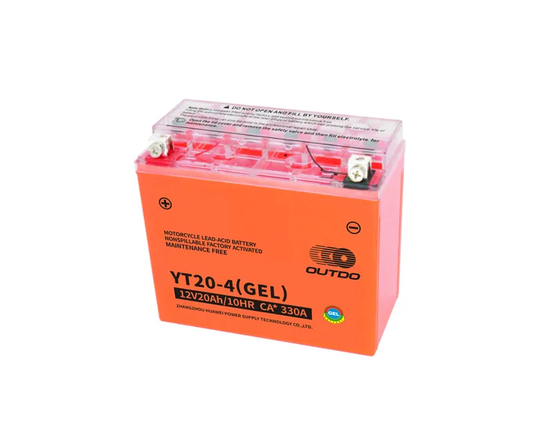 YT20-4(GEL) 12V 18Ah GEL motorcycle battery